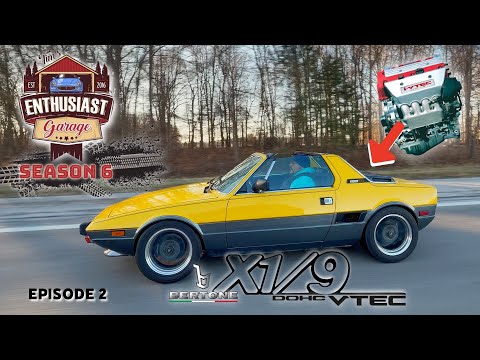 This K swapped Bertone x1/9 is the WAY!  : Tim's Enthusiast Garage S6 E2