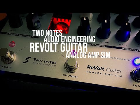 Two notes: ReVolt Guitar Analog Amp Sim