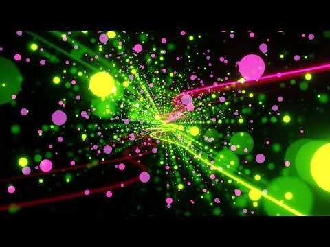 1 HOUR VJ LOOP NEON 4K - POINTS AND LINES - RELAXING - ACID TRIP - SCREENSAVER - DJ SCREEN - STAGE