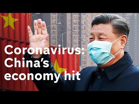 Coronavirus: China's economy takes huge hit - and President Xi appears in public