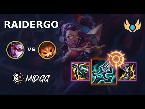 MID.GG: [ RaiderGO ] Vayne TOP vs Gnar | EUW CHALLENGER | LOL Season 2025