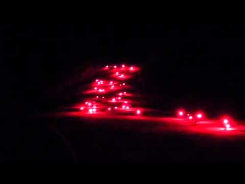 Snowbasin's Christmas Torchlight Parade 2013