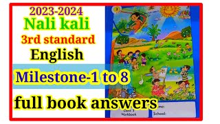 3rd nalikali English 1st to 8th milestone #fullbook answer