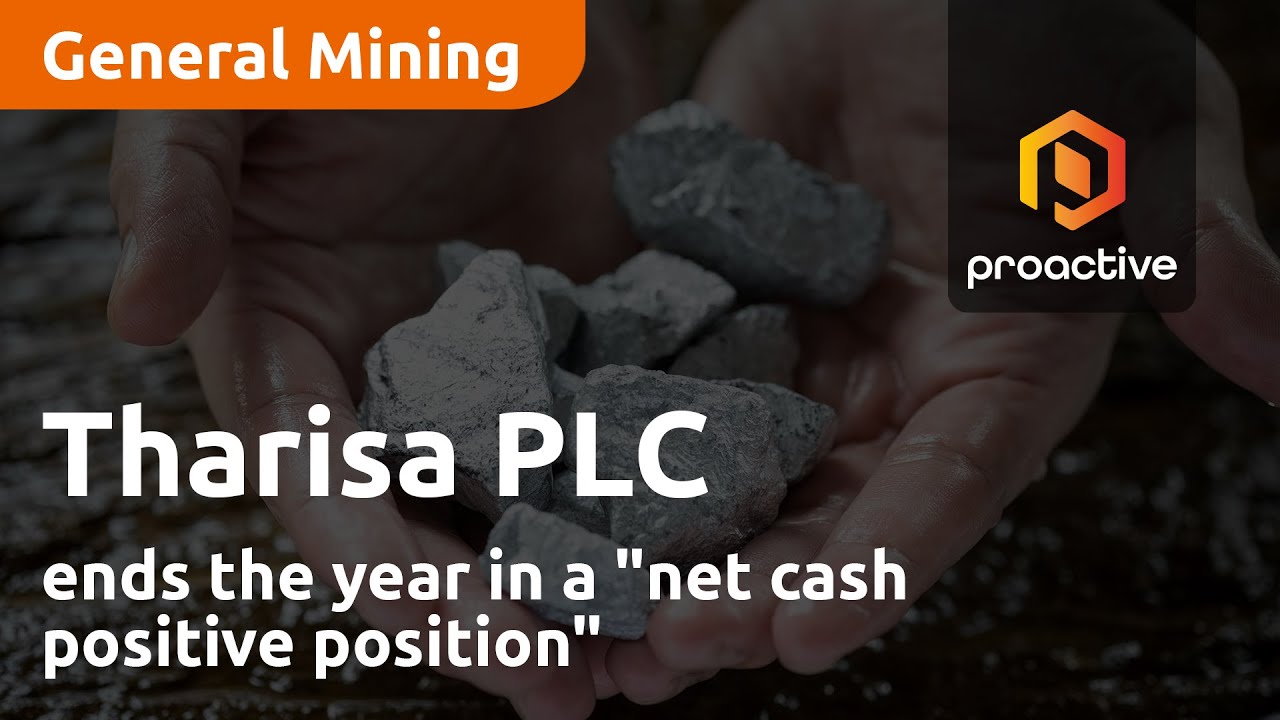 Tharisa ends the year in a "net cash positive position"