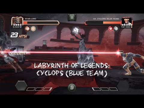 Labyrinth of Legends (LOL):  Cyclops (Blue Team) | Marvel Contest of Champions