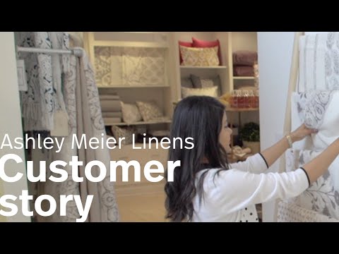 Ashley Meier Linens | Interiors - Customer Success Story (Ashley Meier - Owner)