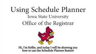 How to Use Schedule Planner
