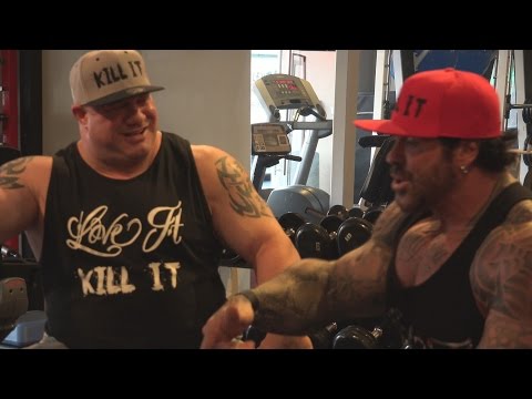Bench Press Competition Prep - Rich Piana & Scot Mendelson in 4K