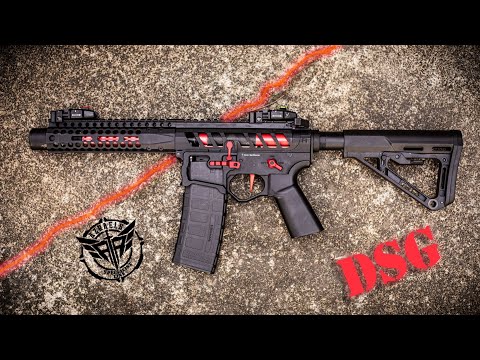 Blooded DSG Upgraded Custom built EMG F1 UDR Gel Blaster