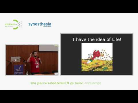 Droidcon Italy 2017 // Retro games for Android devices? At your service! - Marco Mazzaglia