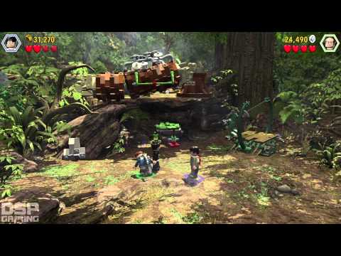 LEGO Jurassic World Co-op pt9 - Romping w/the Stegos/Unwanted Visitors