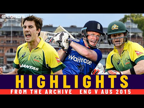 Smith Skill, Marsh Power, Morgan Defiance & Cummins Pace! | Classic ODI | England v Australia 2015