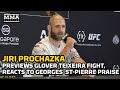 Jiri Prochazka Previews Glover Teixeira Fight, Reacts To Georges St-Pierre Praise | UFC 275