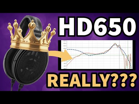 Sennheiser HD 650 Reference Headphones 2010s - Black image 7