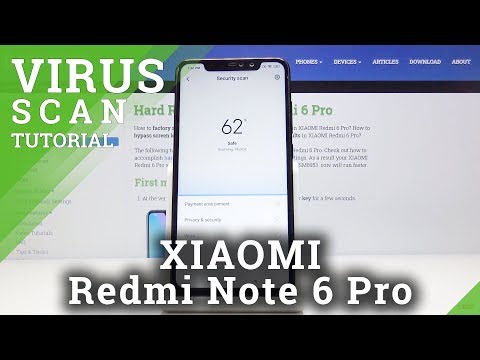 How to Detect Malware in Xiaomi Redmi Note 6 Pro - Virus Scan / Security Scan