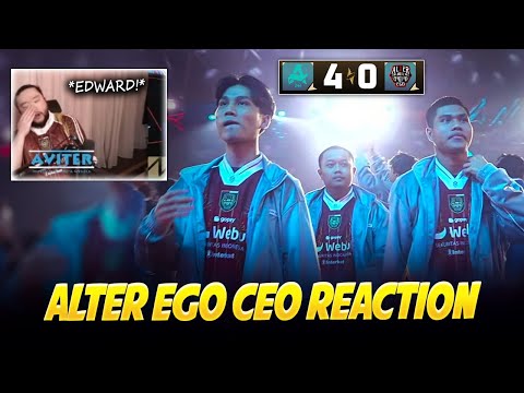 ALTER EGO CEO REACTION to AURORA PH SWEEPING AE in the M7 FINALS