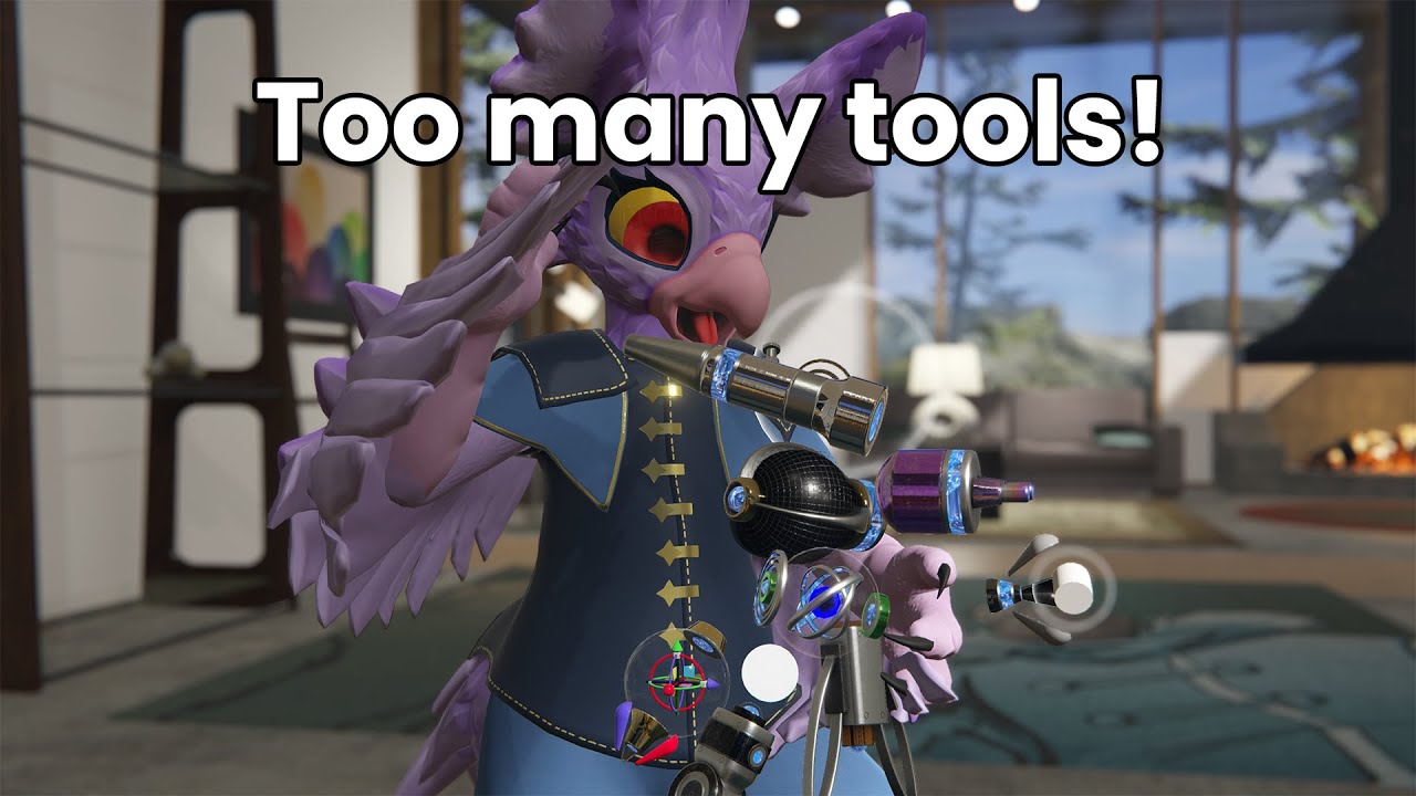Resonite tutorial: All of the tools!