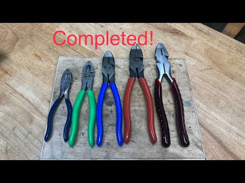 The Best Set of Lineman Pliers in the world. New Kleins!