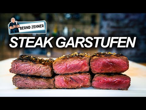 Die perfekten Garstufen für dein STEAK | Rare, Medium und Well Done | Kerntemperatur