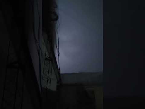 Tormenta eléctrica en Jáchal durante la noche del jueves 29 de enero