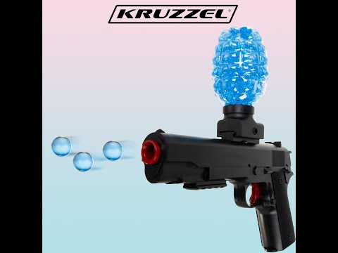 Pistolet na Kulki Żelowe Broń Elektryczny Automat  KRUZZEL #isostore #Kruzzel