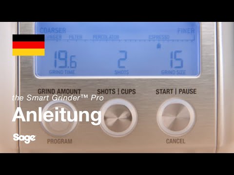 the Smart Grinder™ Pro | Mahlfunktionen Ihrer Maschine kennenlernen | Sage Appliances DE