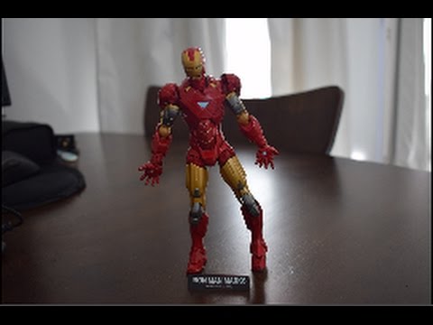 Sci-fi Revoltech Series No.024 - iron man mark 6 unboxing/review