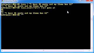 Ruby Programming Tutorial - 25 - Extracting Numbers and Character Classes