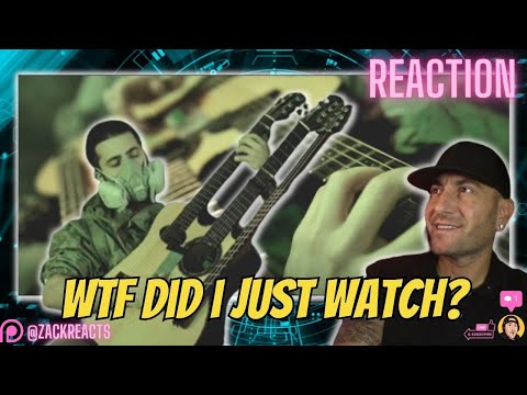 WHAT? | Clint Eastwood (GORILLAZ) on Triple Neck Guitar - Luca Stricagnoli- Fingerstyle Guitar Cover