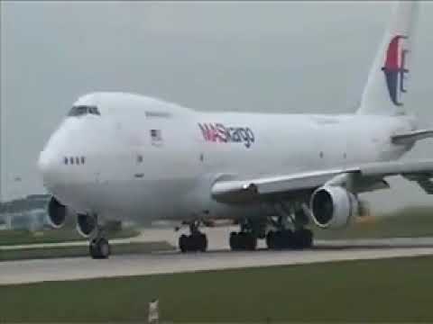 Malaysia Airlines 747 Cargo (JAWED KARIM LOST VIDEO FOUND BY ME!!!)