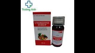 Unorizine syrup - Thuốc điều trị viêm mũi dị ứng