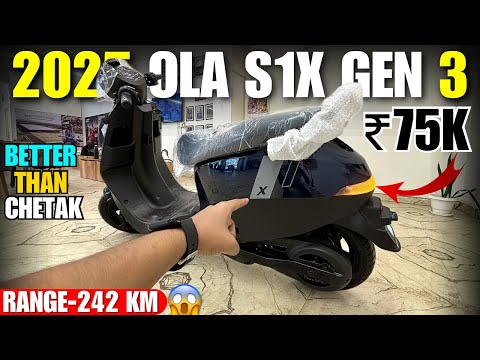 2025 New OLA S1X Gen 3 Full Review🥳| New Changes, Price & Range | ola s1X 4 kwh review