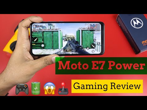 Moto E7 Power - Gaming Review CODM + FF, Heating and Battery Test | Can it play heavy games? 🔋 🕹