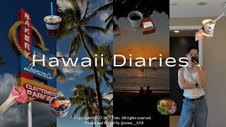 【Eng sub】Vlog | Hawaii Diaries | アラサーメンズ、仲間とハワイ行ってみた🌴