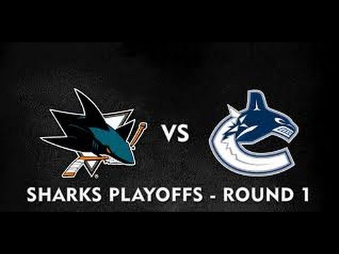 San Jose Sharks vs. Vancouver Canucks Playoffs 2013