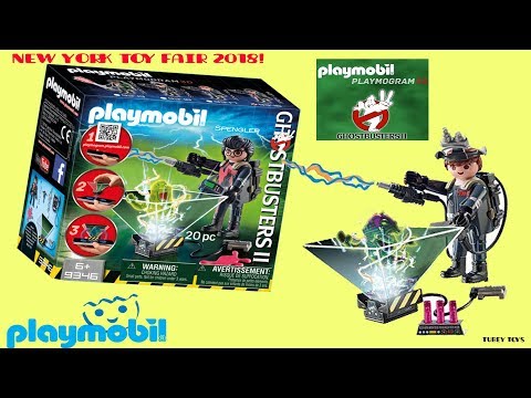 New Ghostbusters Sets by Playmobil Coolest Toys EVER! Playmogram 3D Figures | NY Toy Fair 2018 Tubey