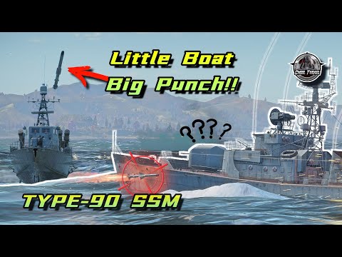 Little Boat, Big Punch: PG-02 Type-90 Missile Test | War Thunder