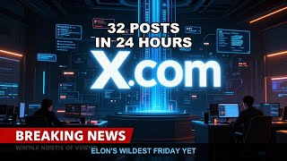 Elon Musk's 32 Posts on April 24th — The Wildest Friday Yet