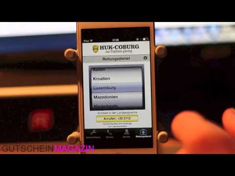 Mit der App der HUK-Coburg immer auf der Höhe