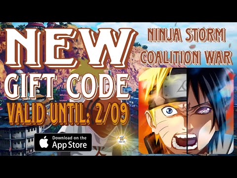 Ninja Storm: Coalition War New Gift Code (2/09) Naruto Idle RPG game (Android/iOS)