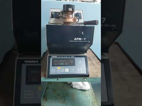 Tanaka APM-7 Automatic Pensky Martens flash point tester
