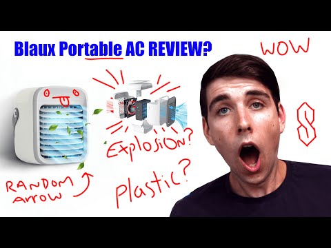 Blaux Portable AC Review - Pros & Cons Of The Blaux AC (Parody Ad)