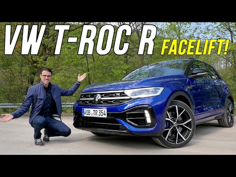 2023 VW T-Roc R facelift REVIEW - 300 hp Golf SUV on steroids 👻