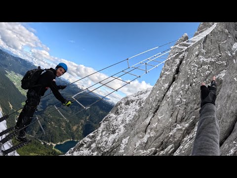 Climbing Grosser Donnerkogel klettersteig [ SNOW ]
