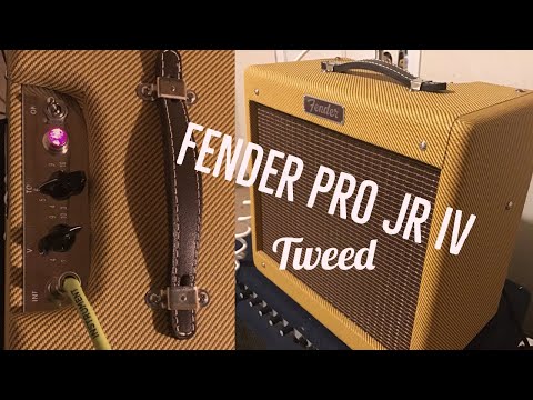 Fender Pro Jr IV LTD Tweed. Small Amp HUGE Tone  (Clean Tones & Overdriven Grit w/Telecaster)
