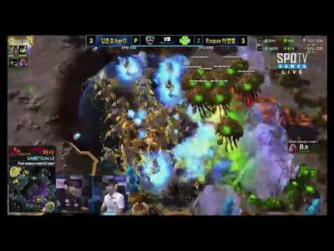 Rogue Baneling Drops herO's entire army [Proleague 2015]