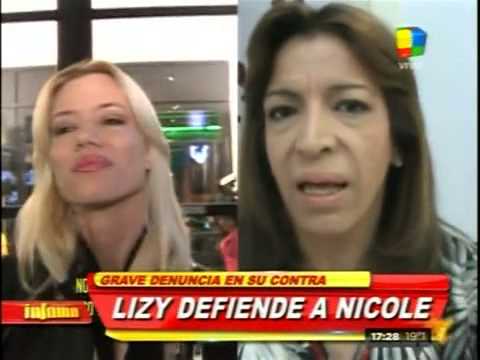 Lizy Tagliani defendió a Nicole Neumann en infama