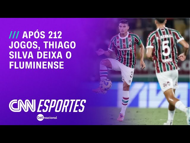 Fluminense oficializa rescisão do contrato de Thiago Silva | CNN NOVO DIA