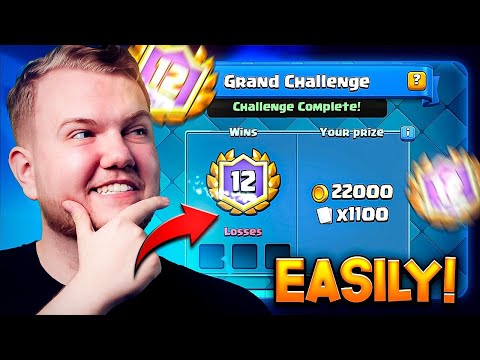 HOW TO WIN YOUR FIRST GRAND CHALLENGE! FULL GUIDE CLASH ROYALE