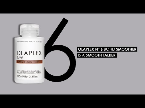 Plaukų formavimo kremas Olaplex No.6 Bond Smoother Kreminis 100ml video